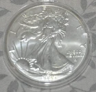 2025 $1 American Silver Eagle 1 oz .999 Fine Silver BU Coin