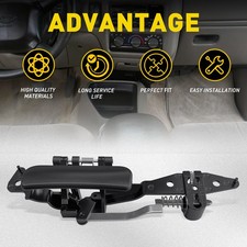 Black Glove Box Latch Handle For 1998-2000 Isuzu Hombre97-01 Oldsmobile Bravada