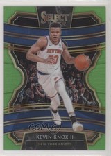 2019-20 Panini Select Concourse Neon Green Prizm 47/75 Kevin Knox II #75 6fs