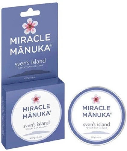 Sven's Island Miracle Manuka Ointment 17g  - 100% Natural -  made in New Zealand