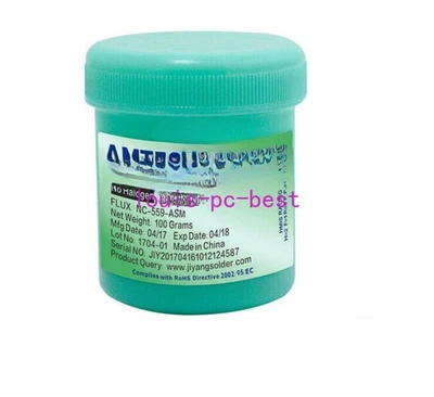 1PCS 100% Original AMTECH welding flux NC-559-ASM-UV NC-559-ASM-UV(TPF) 100g - Photo 1/2