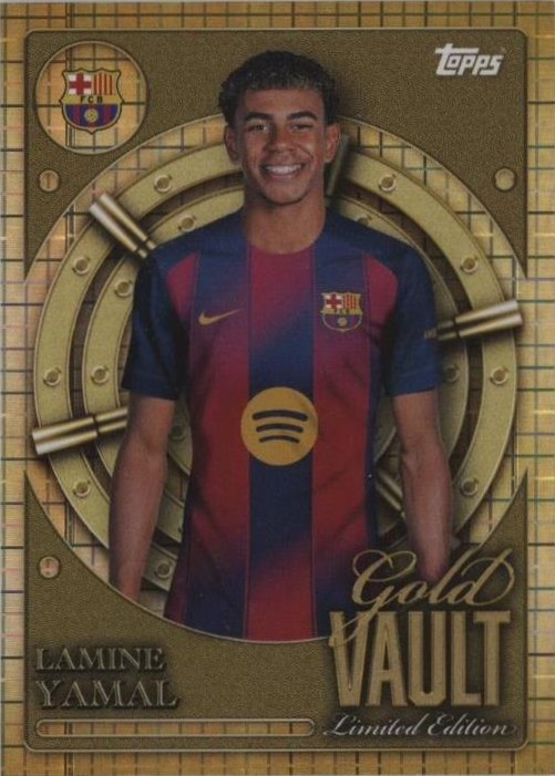 Topps FC Barcelona Collector Tin 2025-26 Lamine Yamal #GV-5 for