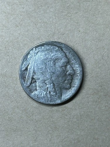 1914 Buffalo Nickel Very Good Condition Semi Key Date Acid Coin As Imaged #L12