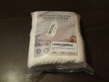 Wedge Pillow Cover for 24x24x10 Bed Wedge Pillow, Hypoallergenic Replacement ...