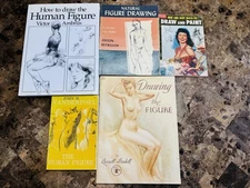 Human Figure Nude Drawing-Tredell,Ambrus,Vanderpoel, Draw & Paint Trend Book 141