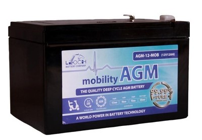 LEOCH - AGM Mobility 12V 12Ah wartungsfreie SLA Batterie