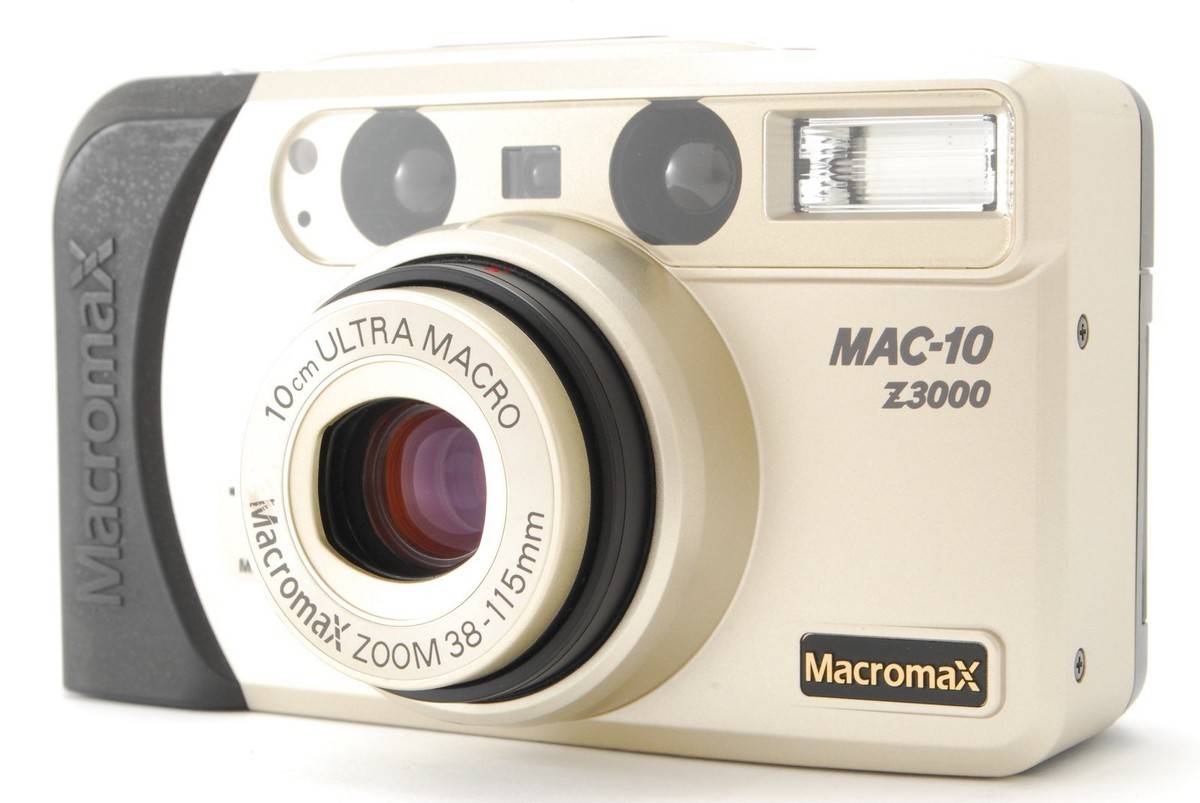 Near MINT] GOKO Macromax MAC-10 Z3000 Point & Shoot 35mm