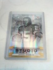 2008 Leaf Rookies & Stars Football--Studio Rookies #SR17 Jamaal Charles(155/500)