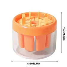 8-Cavity Ice Cream Popsicle Maker Form DIY Pop Mould Frozen Popsicle Yogurt Mold