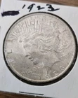 1923 $1 Peace Silver Dollar