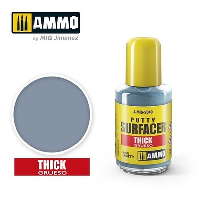 AMMO by Mig A.MIG-2049 Putty Surfacer Thick Model Kit Filler Surface