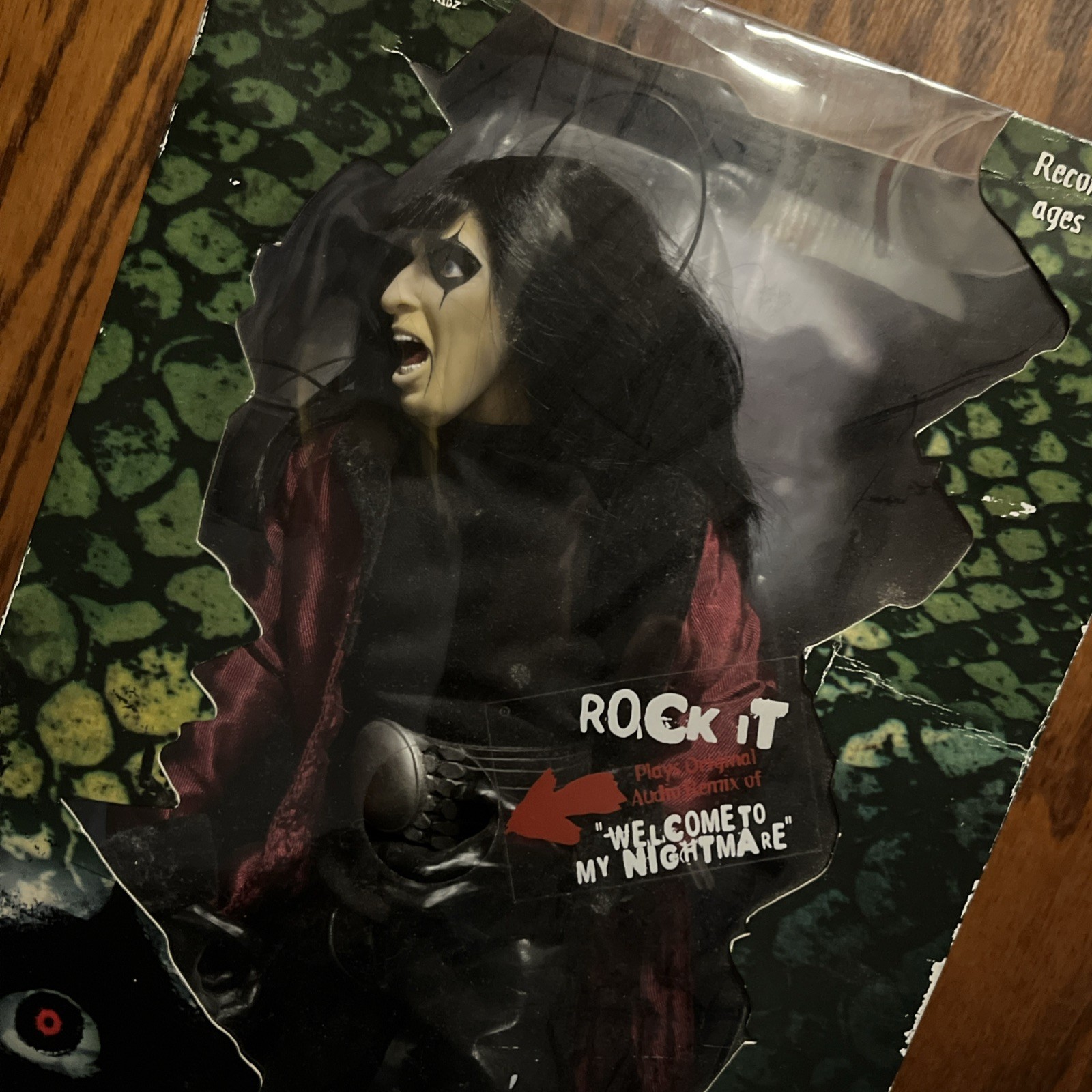 ALICE COOPER Welcome My Nightmare Art Asylum Ultimate Series 18" Figure Orig Box