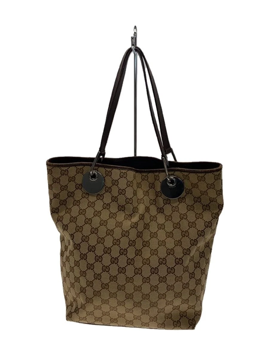 Sac fourre tout GUCCI GG toile toile chameau