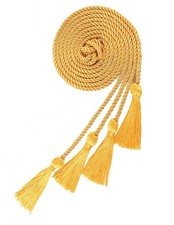 Double Gold Graduation Honor Cords for 2025 N...