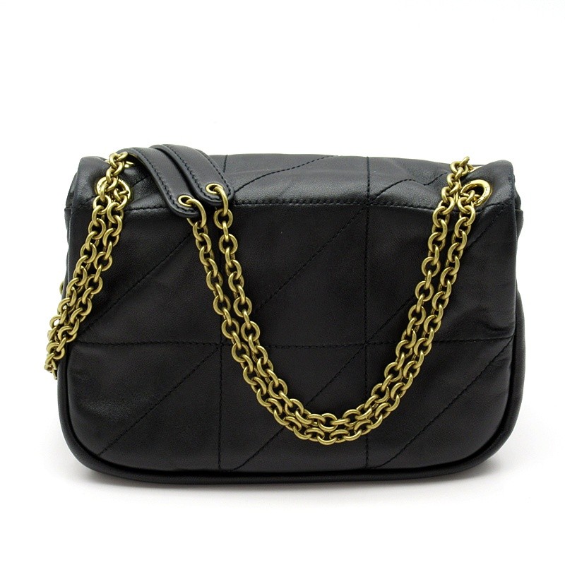 Borsa a tracolla SAINT LAURENT Jamie 4.3 Mini 766754 in pelle di agnello nera...