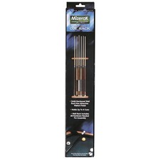 Mizerak Billiard Pool Cue Wall Rack holds 6 Cue Sticks