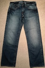 GUESS VINTAGE RARE BLUE JEANS REBEL STRAIGHT LEG TAG SIZE 32 34X32 GREAT COND