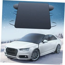 Lamicall Windshield Cover for Ice and Snow - [ Magnetic Fit][ 1S Snow 