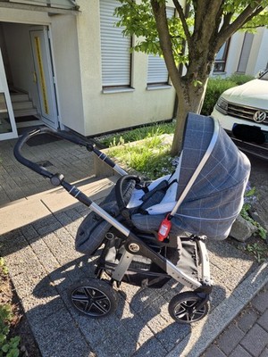 Kinderwagen Racer GTS von HARTAN mit Zubehör und BABYSCHALE Cloud Z i-Size CYBEX