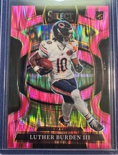 2025 Panini Select - Concourse Luther Burden #72 Pink Shock Prizm (RC)
