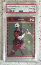 2023 Leaf Web Exclusives Ben Johns 1989 PSA 10 #PB11 ONLY 3935 MADE! POP 391!