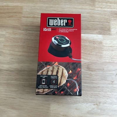Weber iGrill Mini 7202 Bluetooth App Thermometer BBQ Grill Open Box New