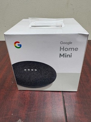 Google Home Mini Smart Assistant - Charcoal (GA00216-US)