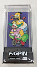 FiGPiN The Simpsons Homer & Krusty #875 Rare Brand New