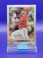 Kole Calhoun 2022 Topps Chrome Sonic Prism Refractor SP 🔥 Rangers