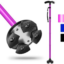 Folding Cane with Led Light, Adjustable Canes for Men and Women, Walking Stic...