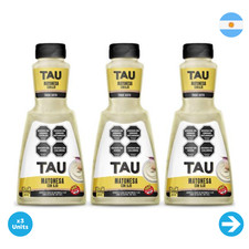 Tau Delta - Aderezo Mayonesa con Ajo 300 Grm X3 Unidades