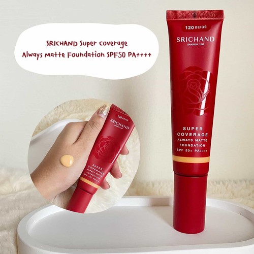 SRICHAND Super Coverage Always Matte Foundation SPF 50+ PA++++ ultimate coverage
