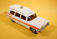 MATCHBOX WHITE 63 CADILLAC AMBULANCE LOOSE