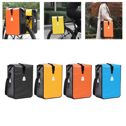 Torba rowerowa o dużej pojemności rowerowa torba ładunkowa na torby na ramię - Zdjęcie 2 z 14