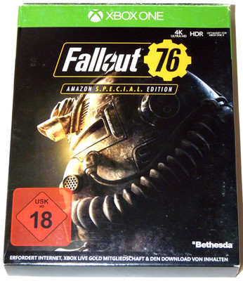 FALLOUT 76 AMAZON SPECIAL EDITION (Xbox One) S.P.E.C.I.A.L. DEUTSCH