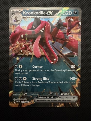 Krookodile ex Chaos Rising 55/86 Double Rare Holo Pokemon TCG NM