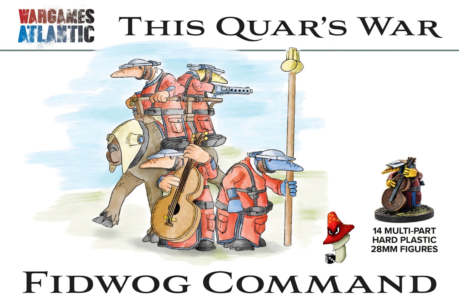 Quar Fidwog Command Wargames Atlantic 28mm Scale Wargames