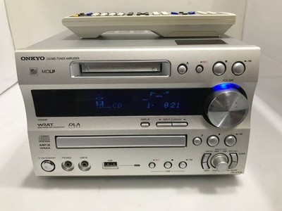 ONKYO FR-N7FX CD MD USB Tuner Amplifier Recorder Compact Disk Mini
