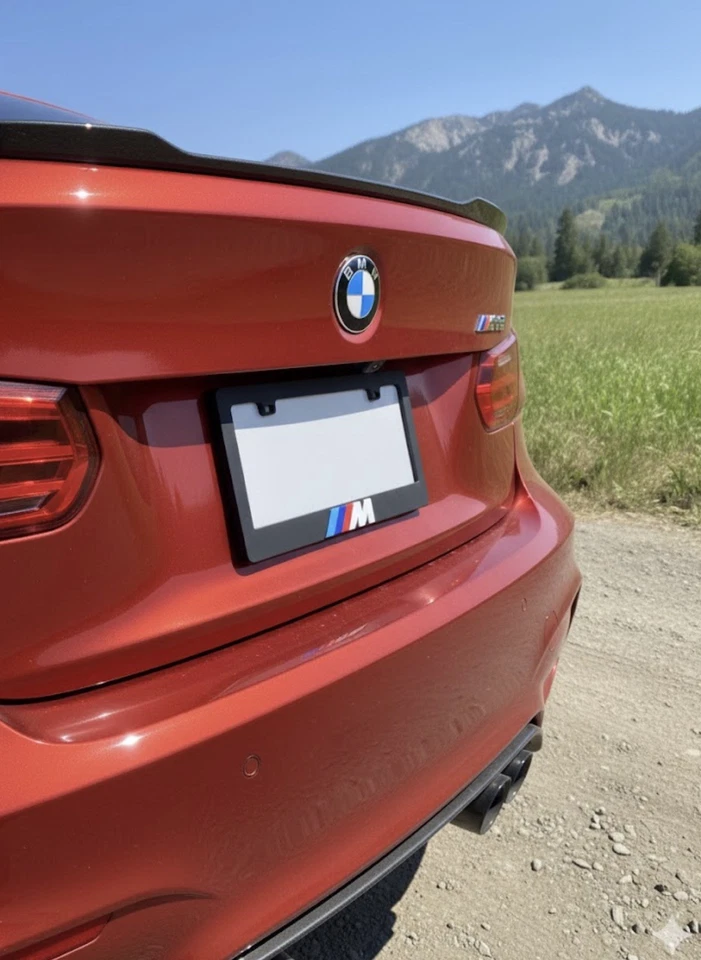 BMW M Logo 3D license Plate Frame ( Handmade )🇺🇸 - Image 2 of 4