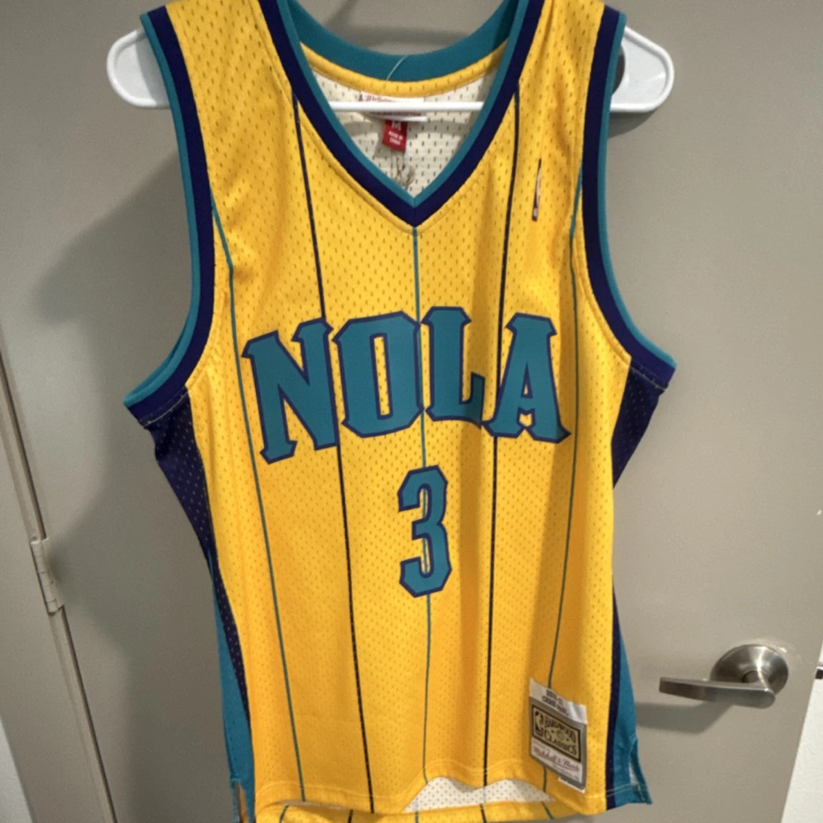 Maillot authentique vintage Adidas Chris Paul New Orleans Hornets NBA