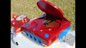 💙 SEGA Dreamcast HKT 3020 Home Console  🌟 red edition 💙 ✨ ❤️✨ ❤️ red