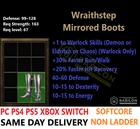 ✅ PC PS4 PS5 XBOX SWITCH✅ Wraithstep 30FRW Boots Diablo 2 Resurrected D2R Items