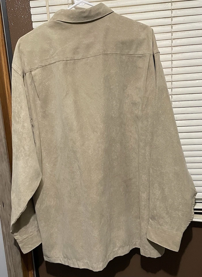 Camisa van heusen gamuza suave manga larga  Foto 3 de 4