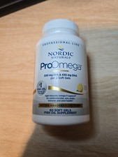 Nordic Naturals ProOmega 650EPA/450DHA, 60 Softgels - EXP : 2028