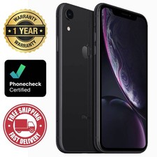 Apple iPhone XR - 64 GB - Black (Unlocked) for sale online | eBay