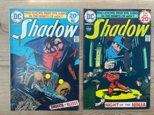 DC Comics The Shadow #4 May #6 Sep 1974