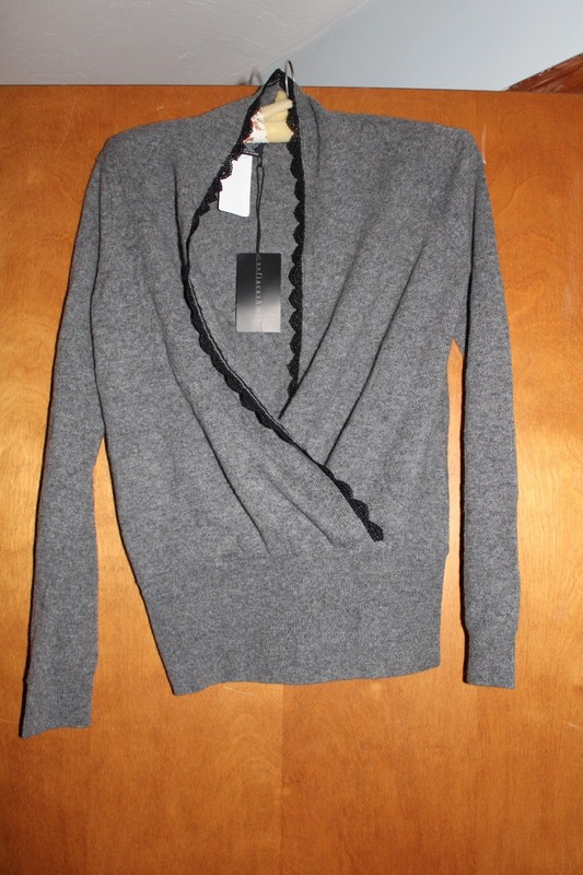Sofia Cashmere Wrap Sweater