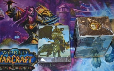   WOW TCG DECK BOX - DECKHALTER (8di10) - PALADIN PALADIN TOL'VIR