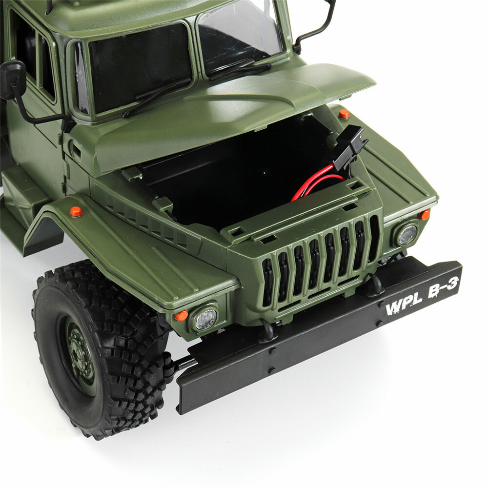 WPL B36 Ural 1 16 2.4G 6WD RC coche camión militar Comando Rock Crawler WPL B36 Ural 1 16 2.4G 6WD RC coche camión militar Comando Rock Crawler