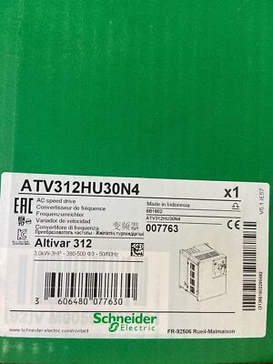 SCHNEIDER ELECTRIC ATV312HU30N4 variable frequency speed drive Free Shipping